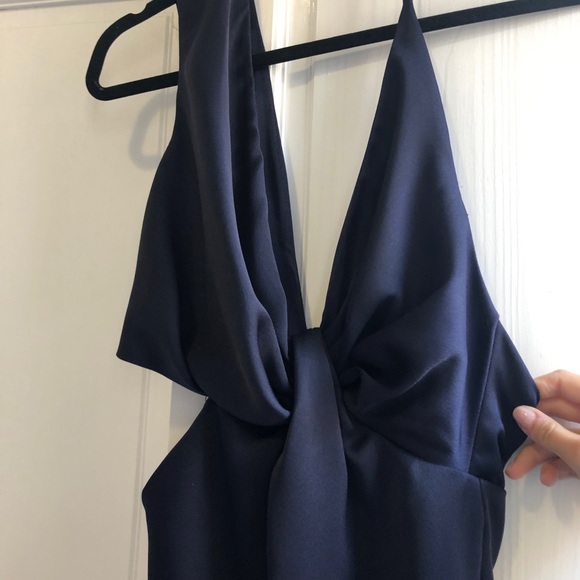 ⭐️HP⭐️ASOS Maxi navy dress - Picture 4 of 5